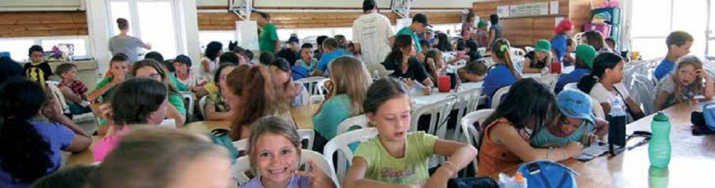 Lunch in the main hall